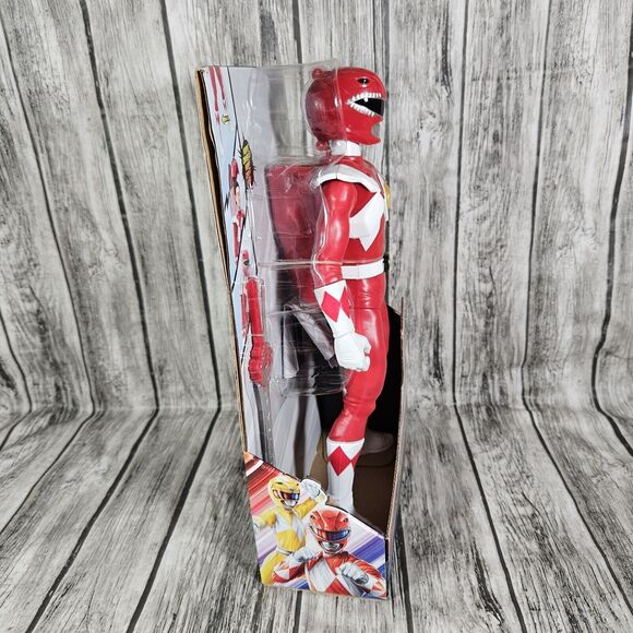 Mighty Morphin Power Rangers Red Ranger Toy 12" Action Figure Hasbro NEW - Picture 5 of 6